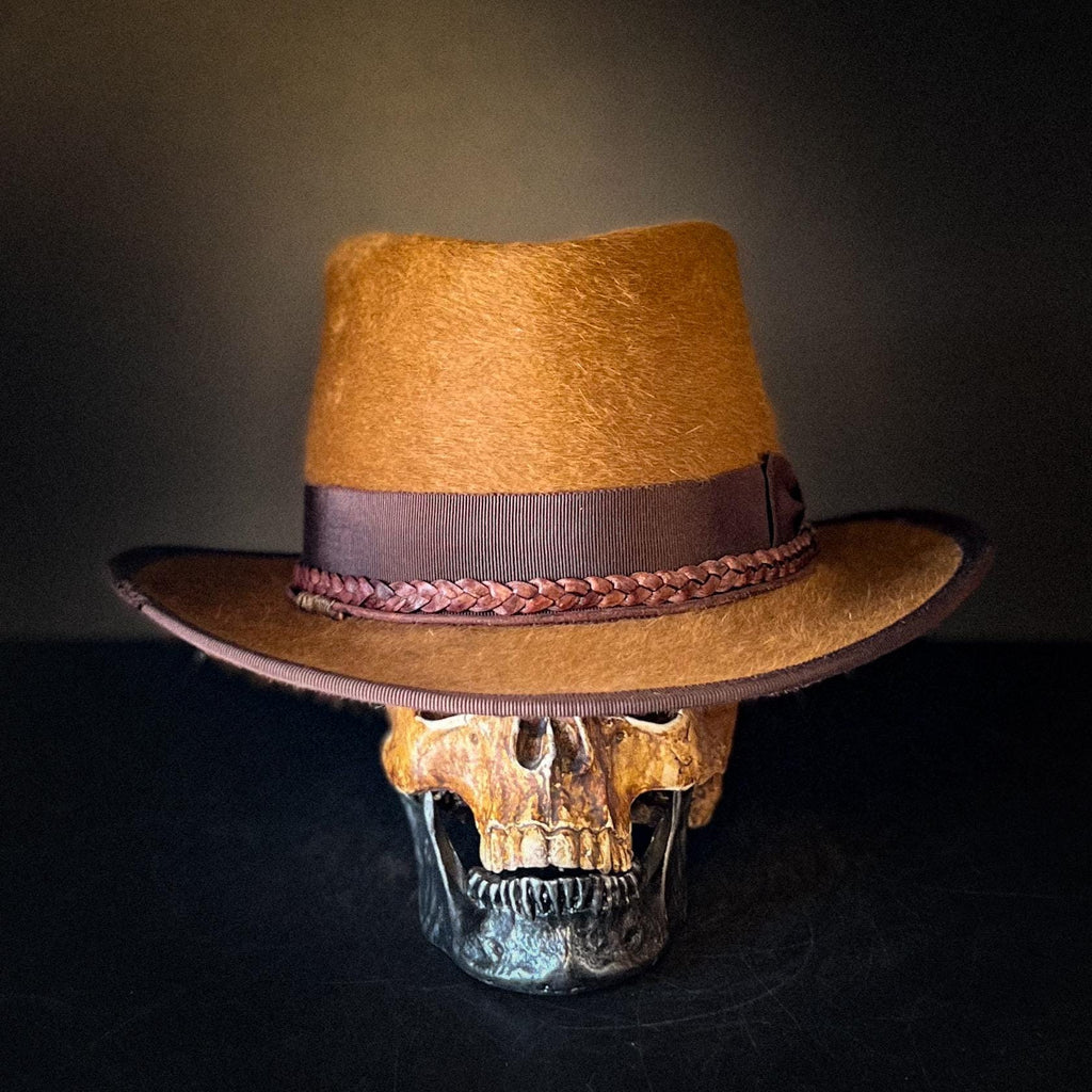 The “Angry Man for Hire” size 7 3/8 (59cm) from Ugly Outlaw Hats.
