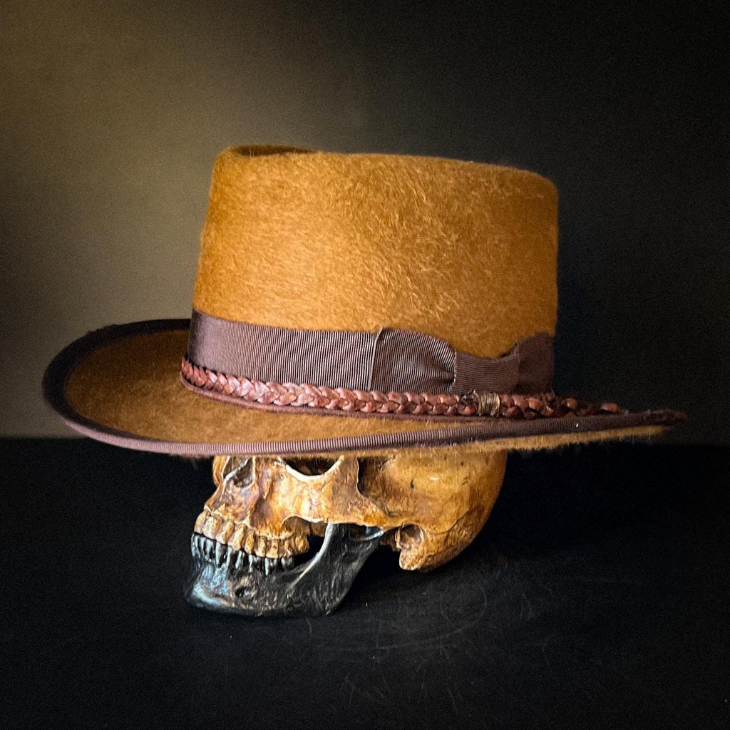 The “Angry Man for Hire” size 7 3/8 (59cm) from Ugly Outlaw Hats.