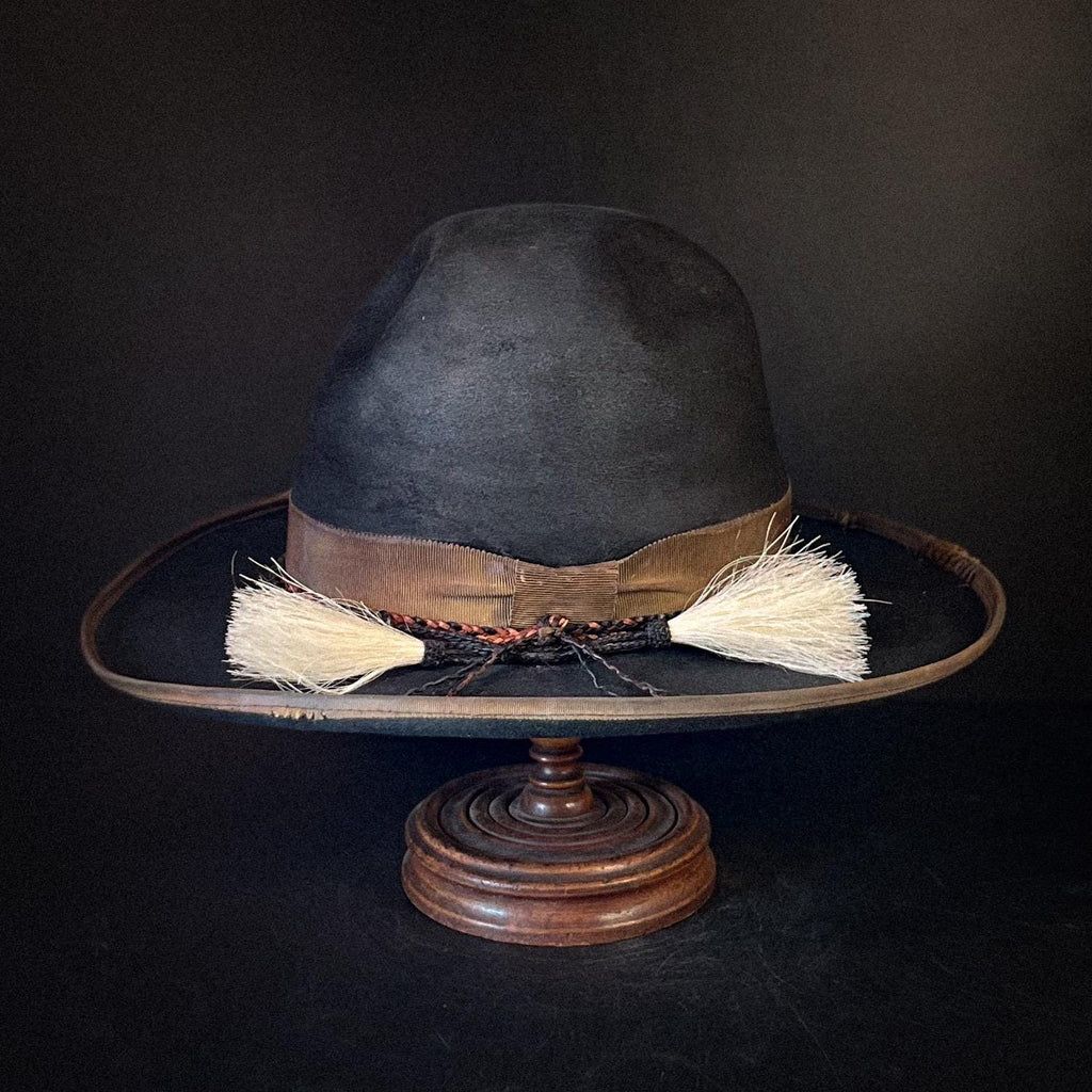 The “Bucaroo Bad Man” size 7 3/8 (59cm) from Ugly Outlaw Hats.
