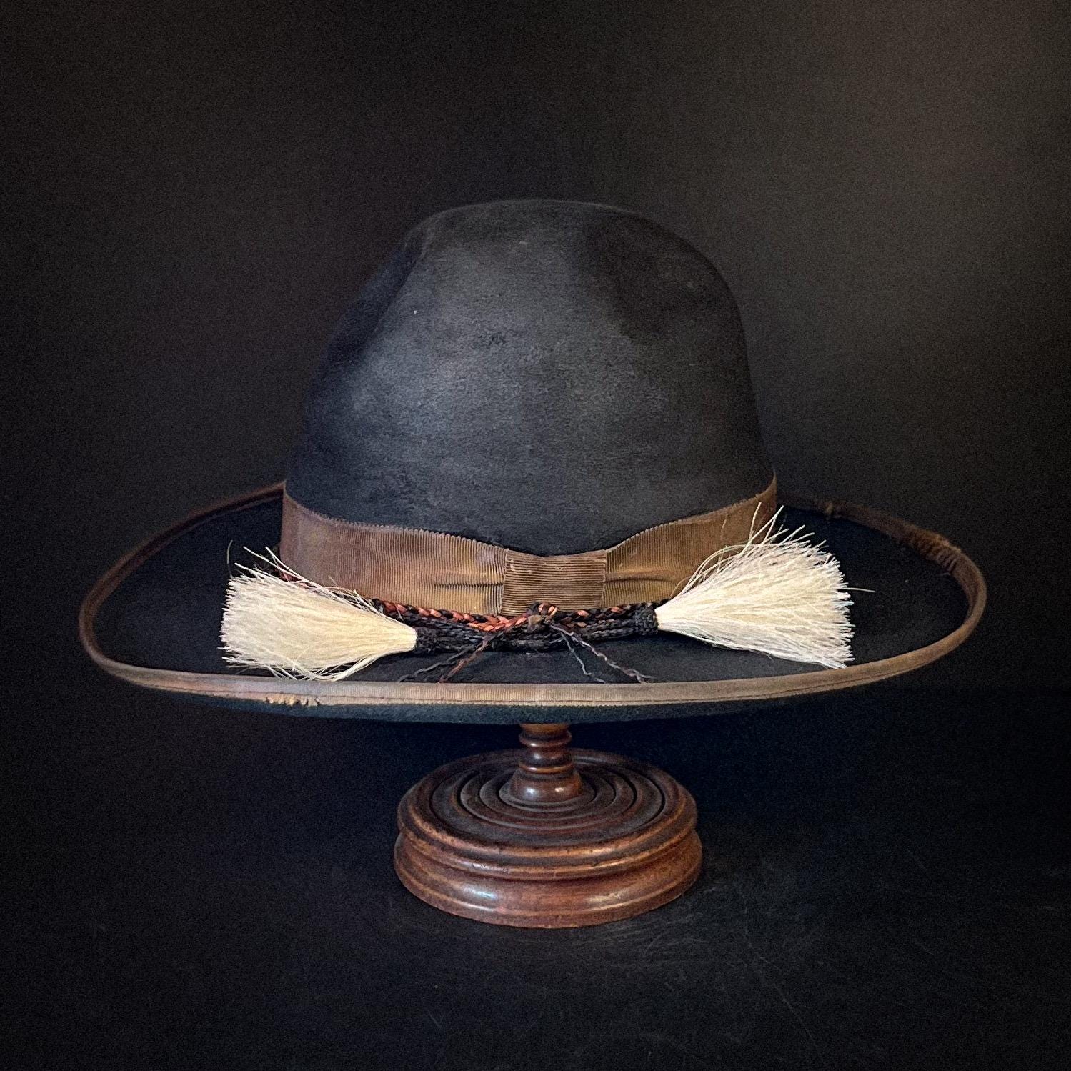 The “Bucaroo Bad Man” size 7 3/8 (59cm) from Ugly Outlaw Hats.
