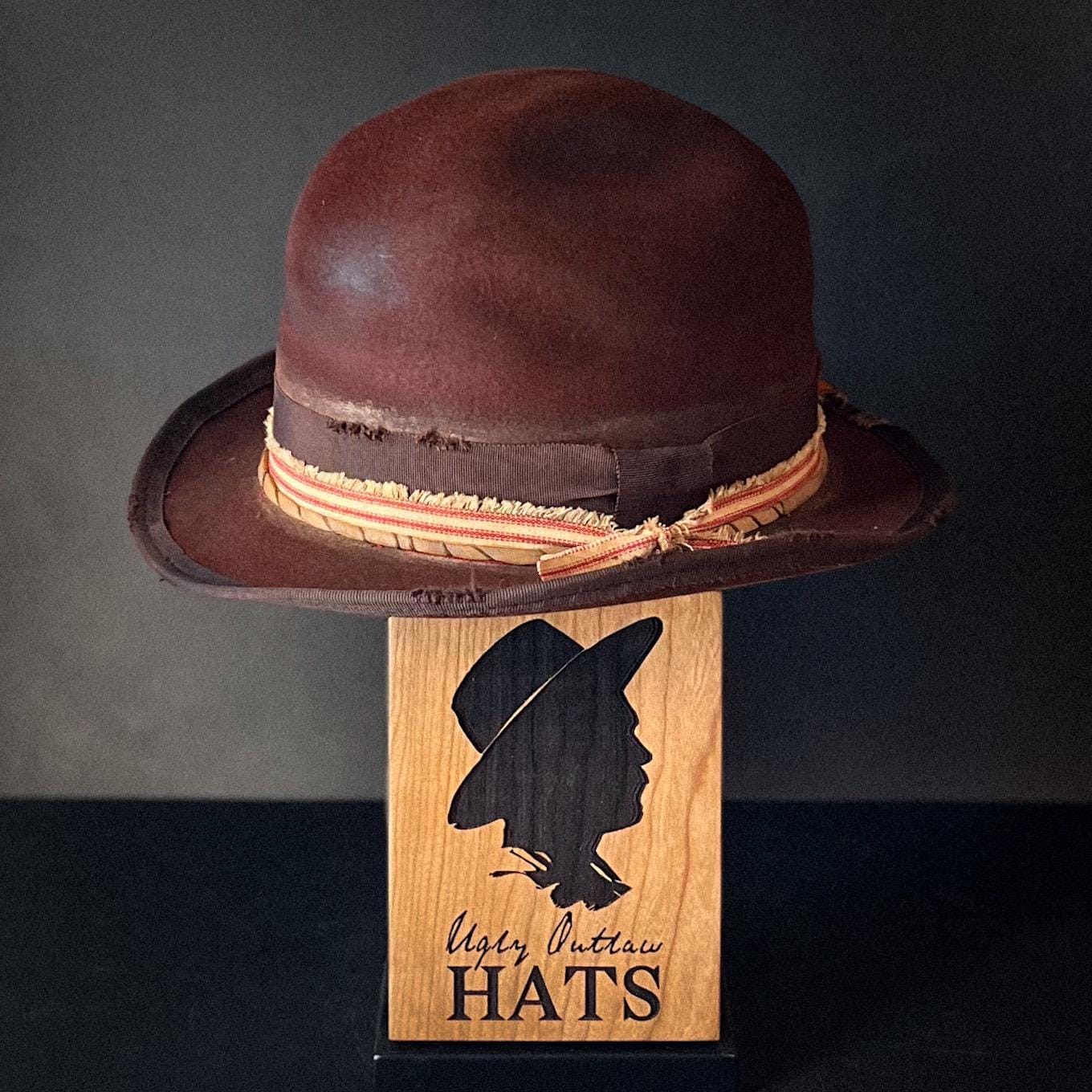 The “Oddball Outlaw” size 7 1/2 from Ugly Outlaw Hats.