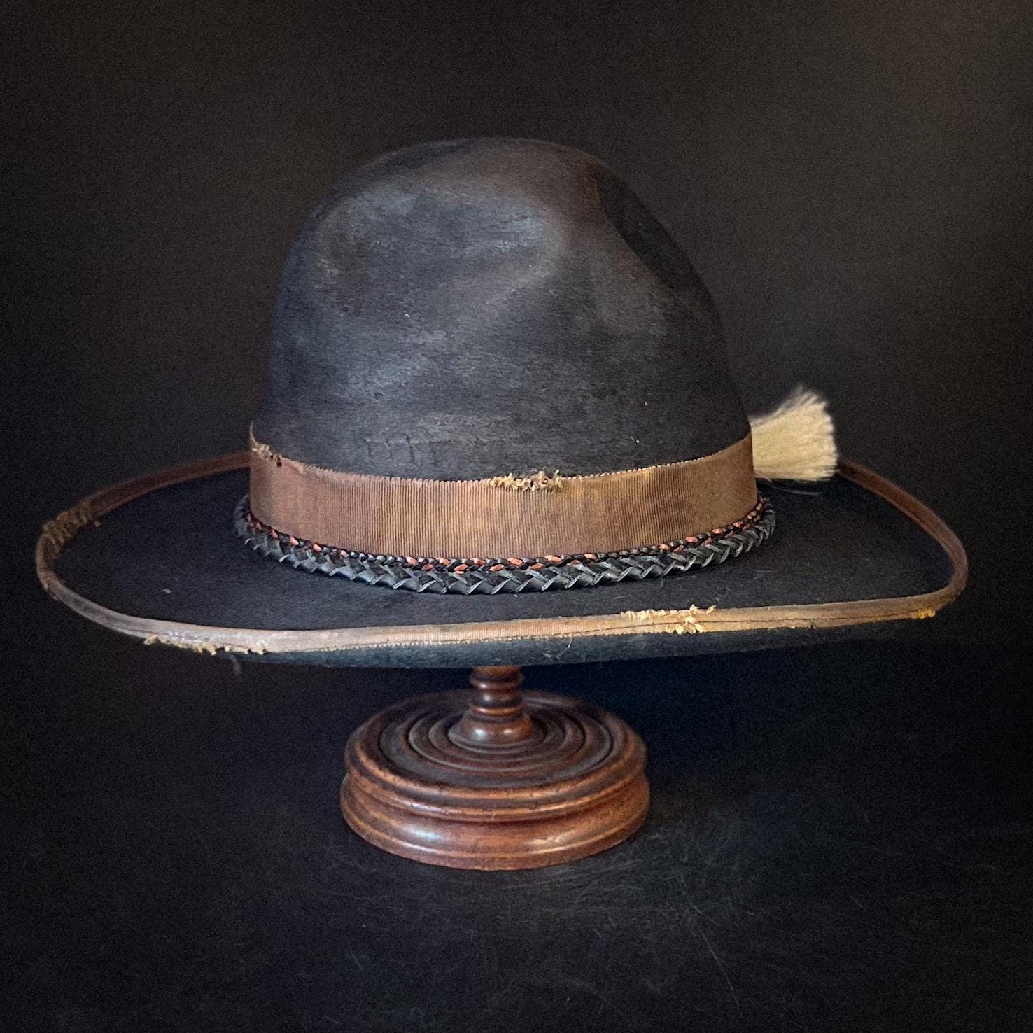 The “Bucaroo Bad Man” size 7 3/8 (59cm) from Ugly Outlaw Hats.