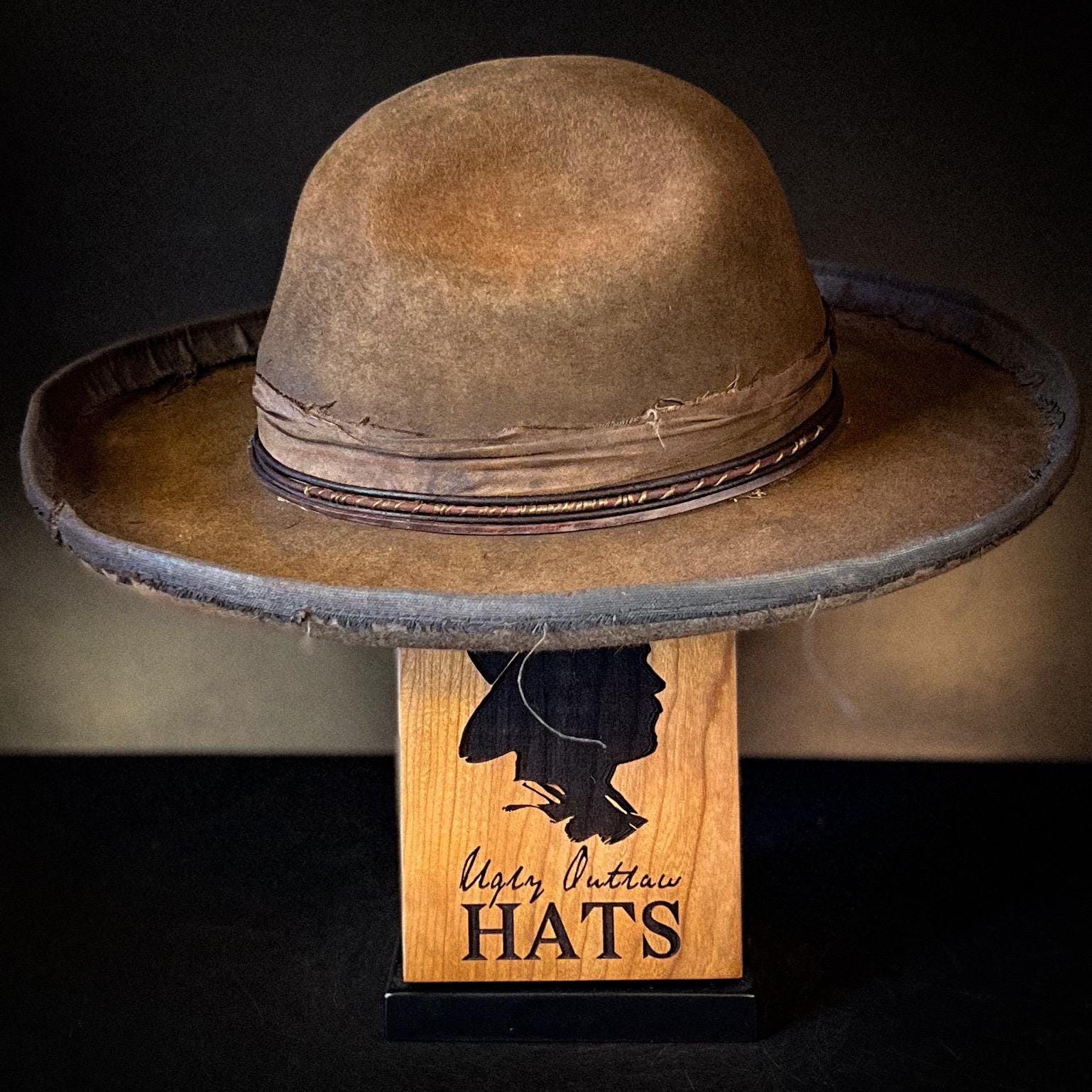 The “Leader” size 7 1/2 (60cm) from Ugly Outlaw Hats.