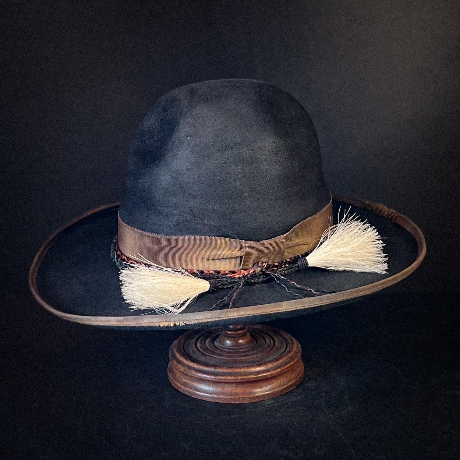 The “Bucaroo Bad Man” size 7 3/8 (59cm) from Ugly Outlaw Hats.