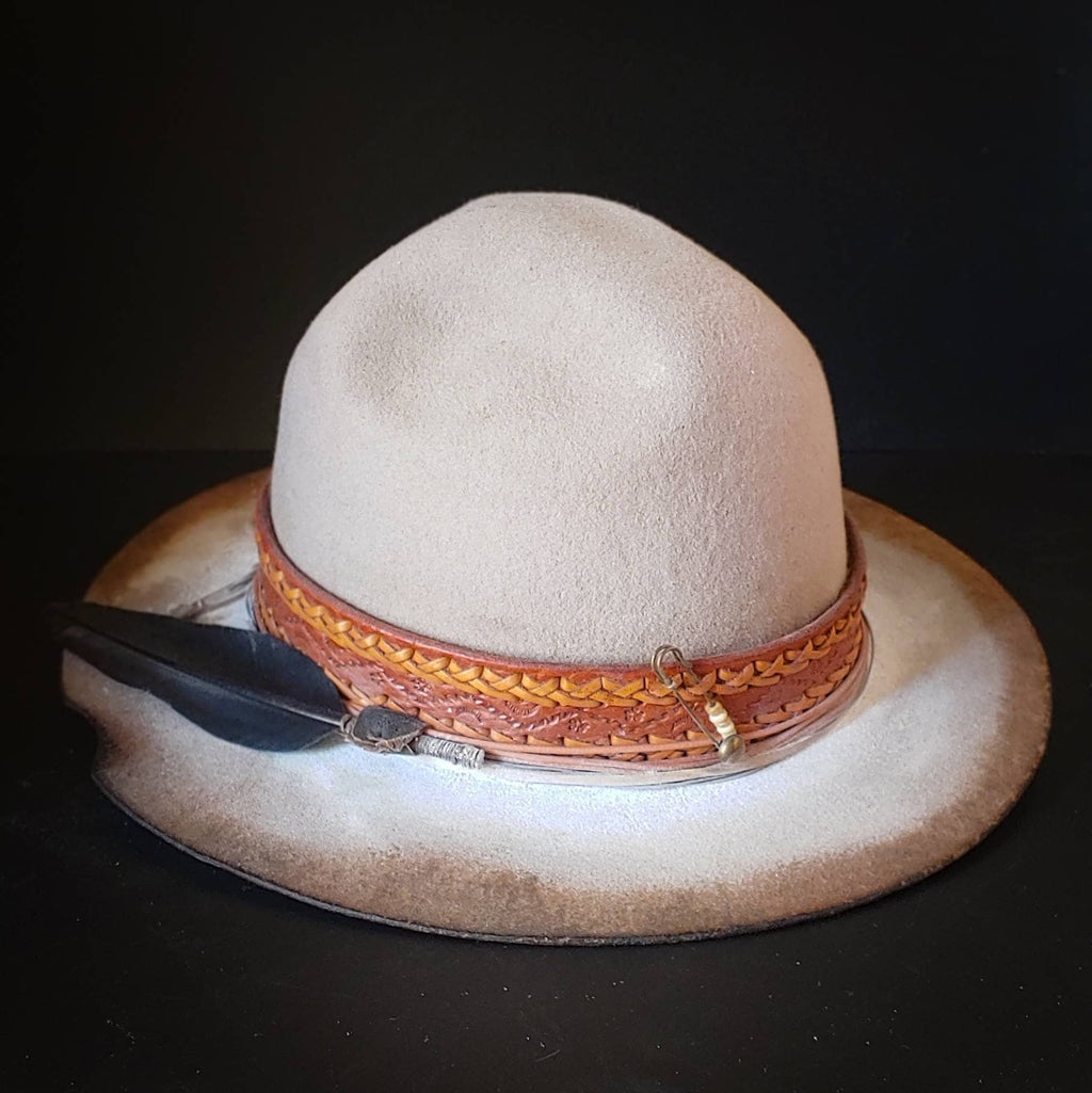 Cowboy hat size 7. The "Dapper Dame" from Ugly Outlaw.