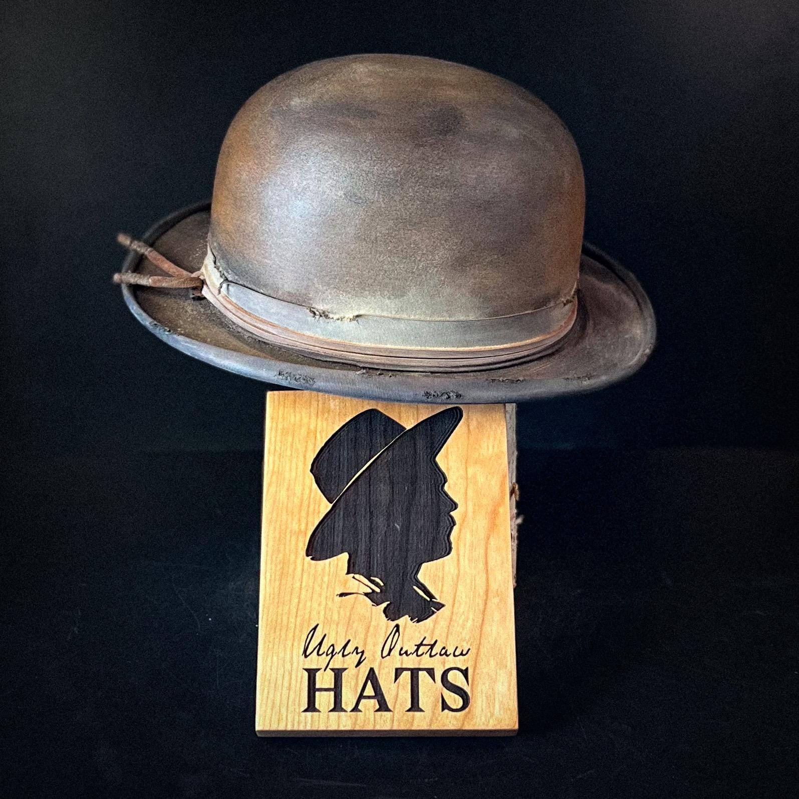 The “Crooked Constable” size 7 1/2 (60cm) from Ugly Outlaw Hats.