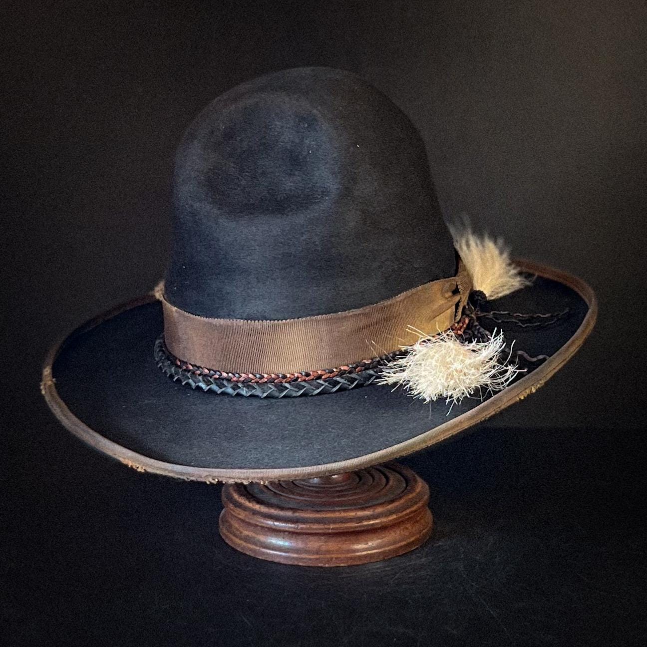 The “Bucaroo Bad Man” size 7 3/8 (59cm) from Ugly Outlaw Hats.