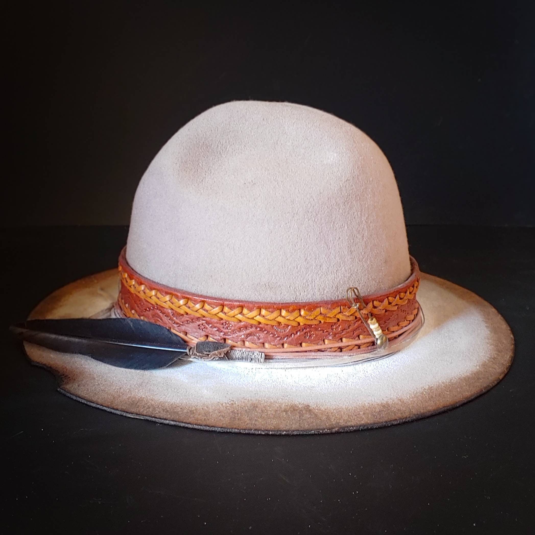 Cowboy hat size 7. The "Dapper Dame" from Ugly Outlaw.