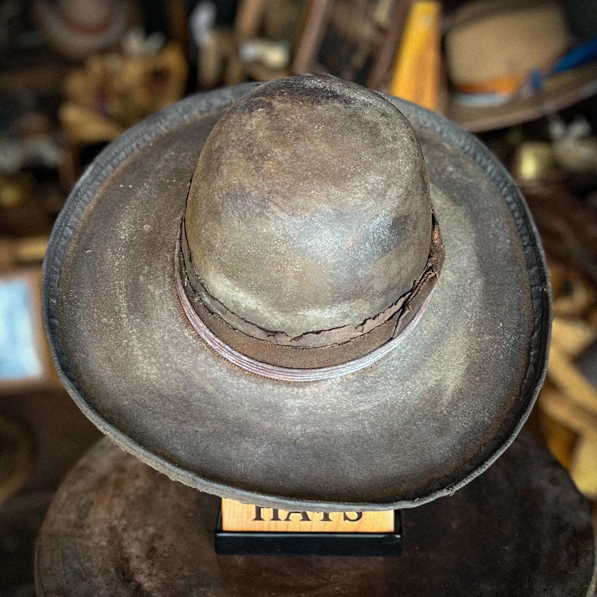 The “Boss Man” size 7 1/8 (57cm) from Ugly Outlaw Hats.